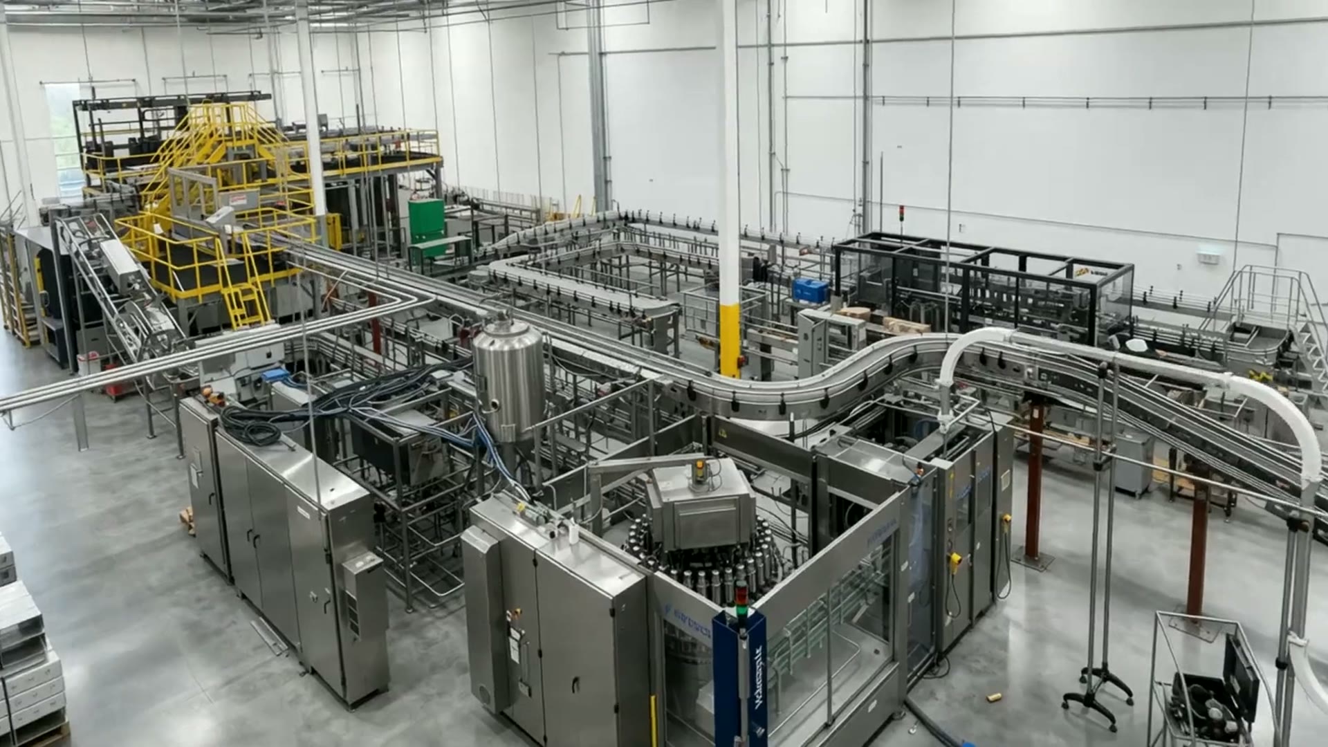 The FutureBev production hall in Ventura, California